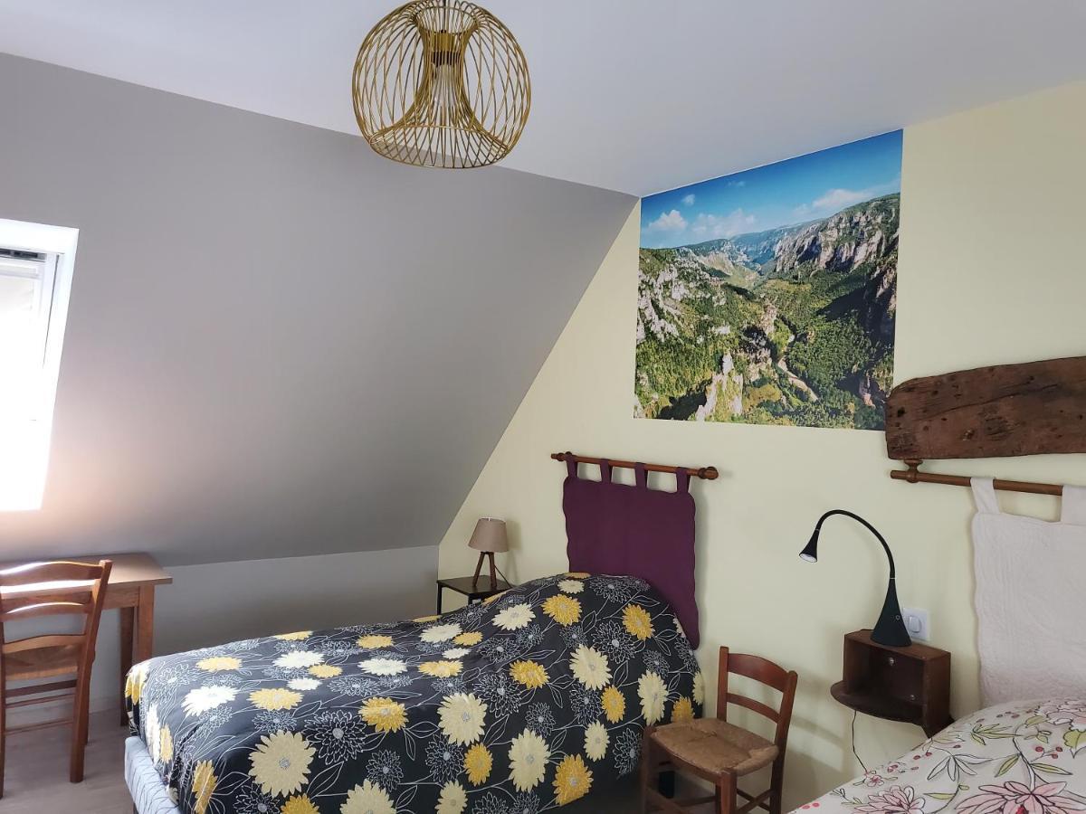 Chambre D'Hotes Le Cascadou Banassac Ngoại thất bức ảnh