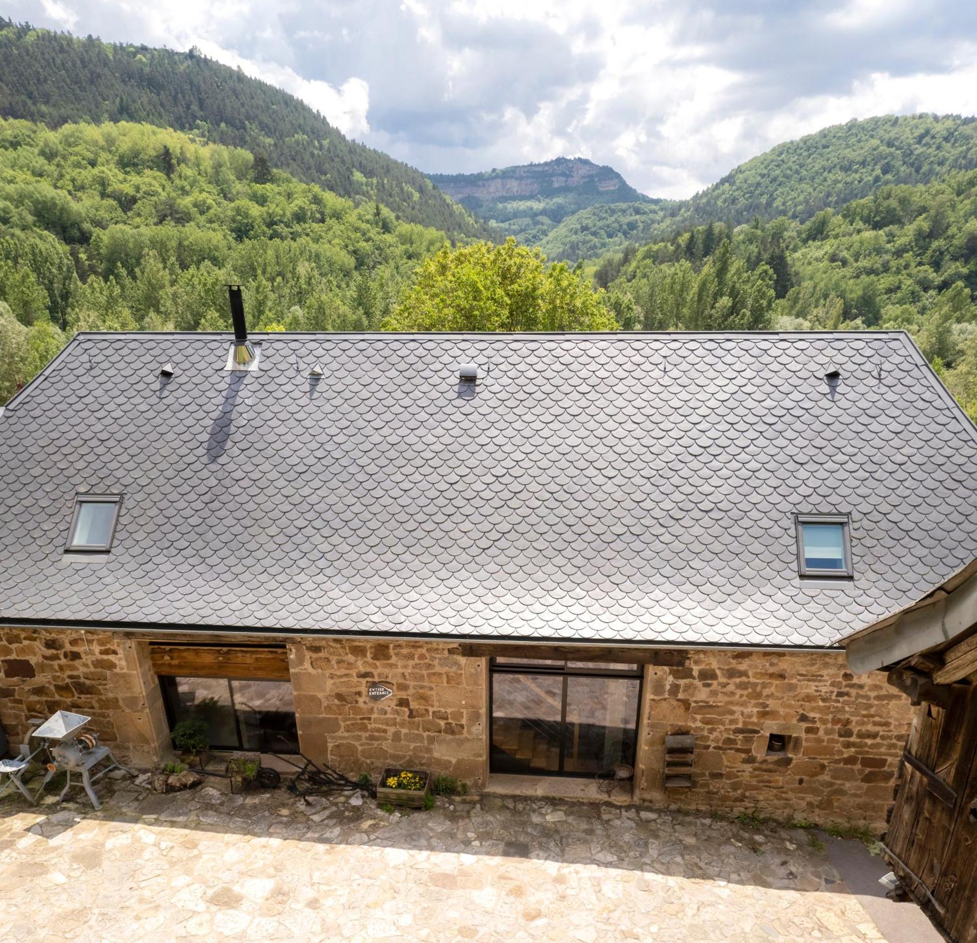 Chambre D'Hotes Le Cascadou Banassac Ngoại thất bức ảnh